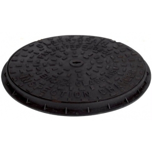 Underground Cast Iron Cover & Plastic Frame