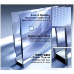 LOW 'E' 4mm Satin Toughened(Collection Only Cannot Be Shipped)