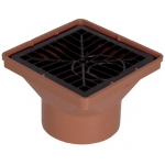 Underground Square Hopper inc Polypropylene Grid