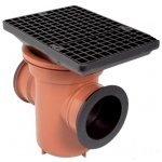 Underground Back Inlet Bottle Gully Rectangular Grid