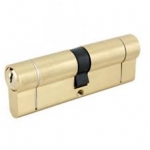 Xcel Snap Safe 100mm Euro Cyl - Brass  50/50